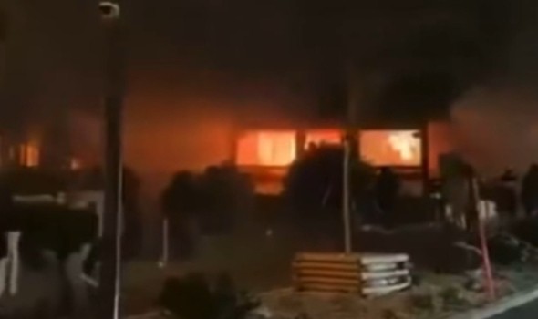  العرب اليوم - حريق في مركز تجاري بمأرب في اليمن يودي بحياة شخص ويصيب 13