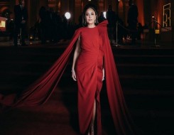  العرب اليوم - منافسة الأناقة تشتعل في “Ramadan Premiere” ونانسي عجرم تتألق بإطلالة رمضانية فاخرة