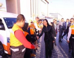  العرب اليوم - وزيرة التضامن المصري تشهد اصطفاف فرق التدخل السريع والهلال الأحمر لتعزيز سرعة الاستجابة لحالات بلا مأوى