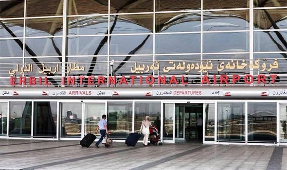 العرب اليوم - دوي انفجارات قوية وتصاعد دخان قرب مطار أربيل عقب إسقاط صواريخ ومسيّرات