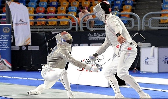  العرب اليوم - انطلاق منافسات اليوم الثاني من بطولة كأس العالم لسلاح السيف للرجال في القاهرة