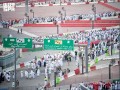  العرب اليوم - الحجاج يبدؤون رمي جمرة العقبة الكبرى وسط انسيابية وتنظيم متكامل في مشعر منى