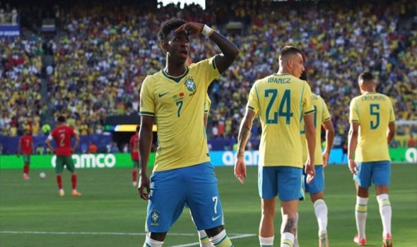  العرب اليوم - البرازيل تضرب اليابان بالقاضية القاتلة وتتأهل لدور الـ16 فى كأس العالم