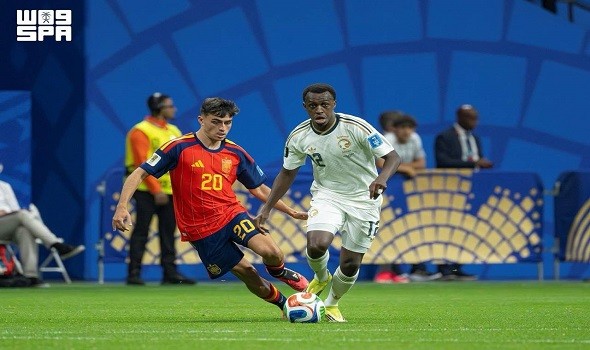  العرب اليوم - إسبانيا تتخطى السعودية برباعية نظيفة