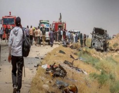  العرب اليوم - مقتل وإصابة العشرات في حادث سير مروع على طريق دمشق–دير الزور