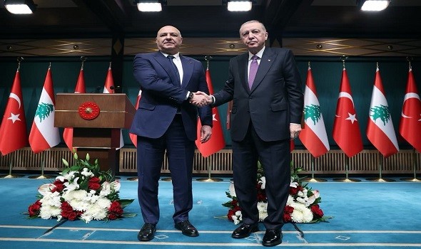  العرب اليوم - أردوغان يرحب بالرئيس اللبناني جوزاف عون في أنقرة ويؤكد على وقوفه إلى جانب سيادة لبنان وحقوقه المشروعةً