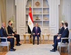 العرب اليوم - السيسي يستقبل كوشنير صهر ترامب في العلمين