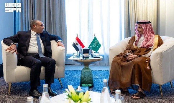  العرب اليوم - السعودية ومصر تبحثان تطورات إيران وفلسطين والسودان