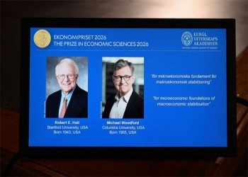 العرب اليوم - أمريكيان يفوزان بجائزة نوبل في الاقتصاد لعام 2026