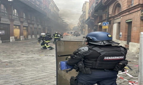  العرب اليوم - فرنسا تطالب بفرض حظر تجول جزئي بعد أعمال الشغب والاحتجاجات